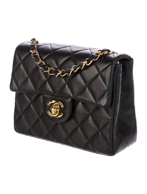 Vintage Chanel mini flap bag